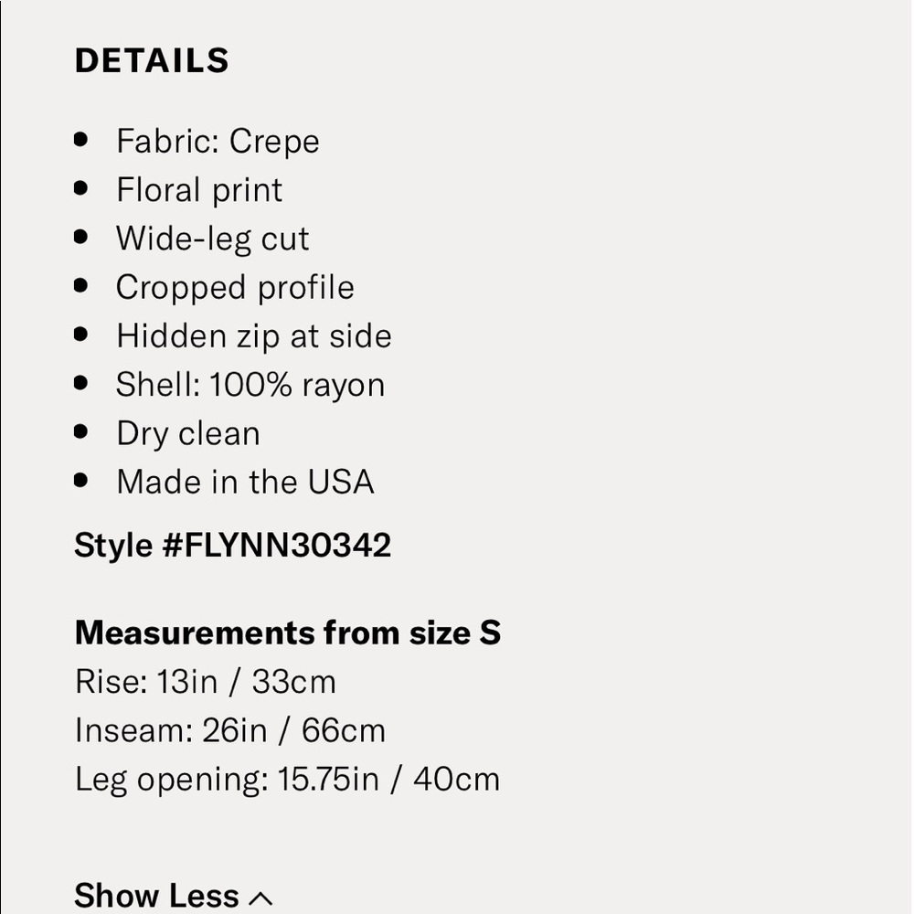 NWT Flynn Skye Parker pants size small - Picture 5 of 7